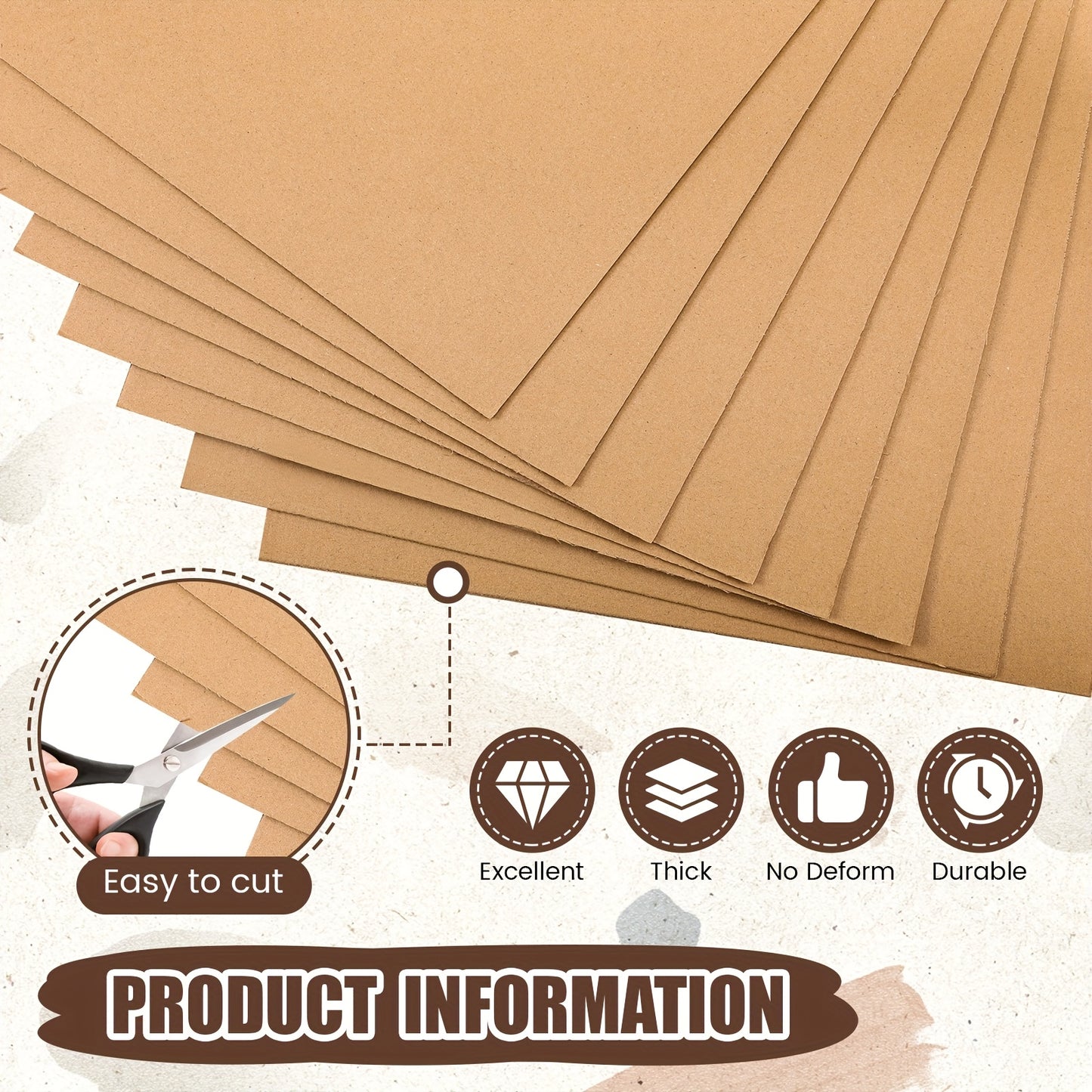 30 Pack Corrugated Cardboard Sheets Large Flat Cardboard Sheets Packaging Inserts Flat Square Inserts For Shipping Packing Mailing Crafts (24 X 18 Inch, Brown)