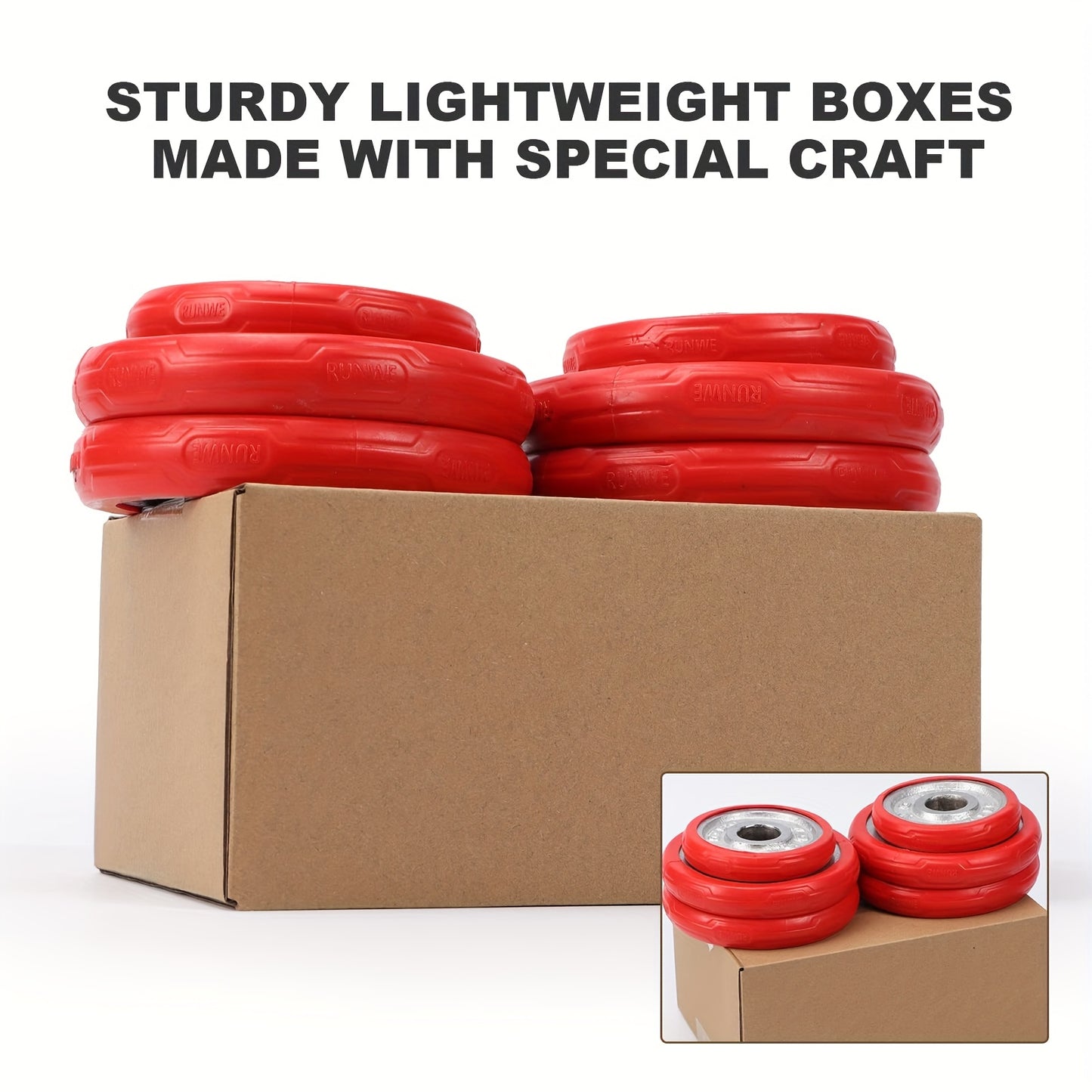 100pcs Corrugated Cardboard Mailer Shipping Boxes, 8x6x4 Inch Durable Brown Corrugated Box Mailers, for Small Business Packaging, Mailing, Literature, Craft, Festival Gift